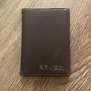 NWOT Bryer Mens Bi-Fold Wallet